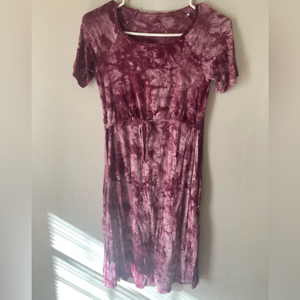Latched Mama Drawstring Nursing Dresss